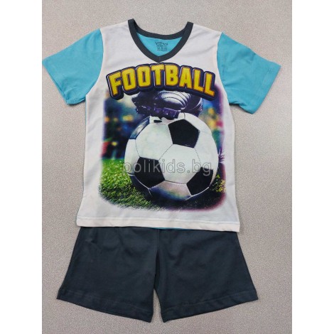 Пижама FIOOTBALL с къс ръкав