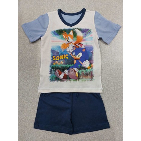 Пижама SONIC  с къс ръкав